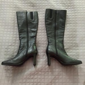 Lord and Taylor Midtown Leather Boots Women's